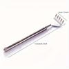 Stainless Steel Telescopic Back Scratcher Extendable Itchy Relief for Men Women Portable Silvery Gifts for Mothers