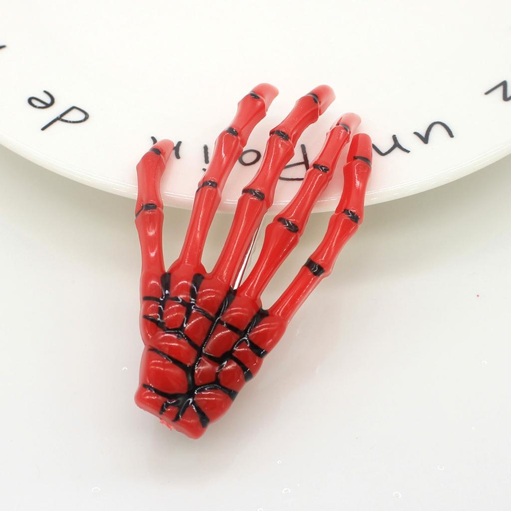 Halloween solar light, Luminous horror decorated hand lamp, 4 lighting modes/solar charging, outdoor decoration garden