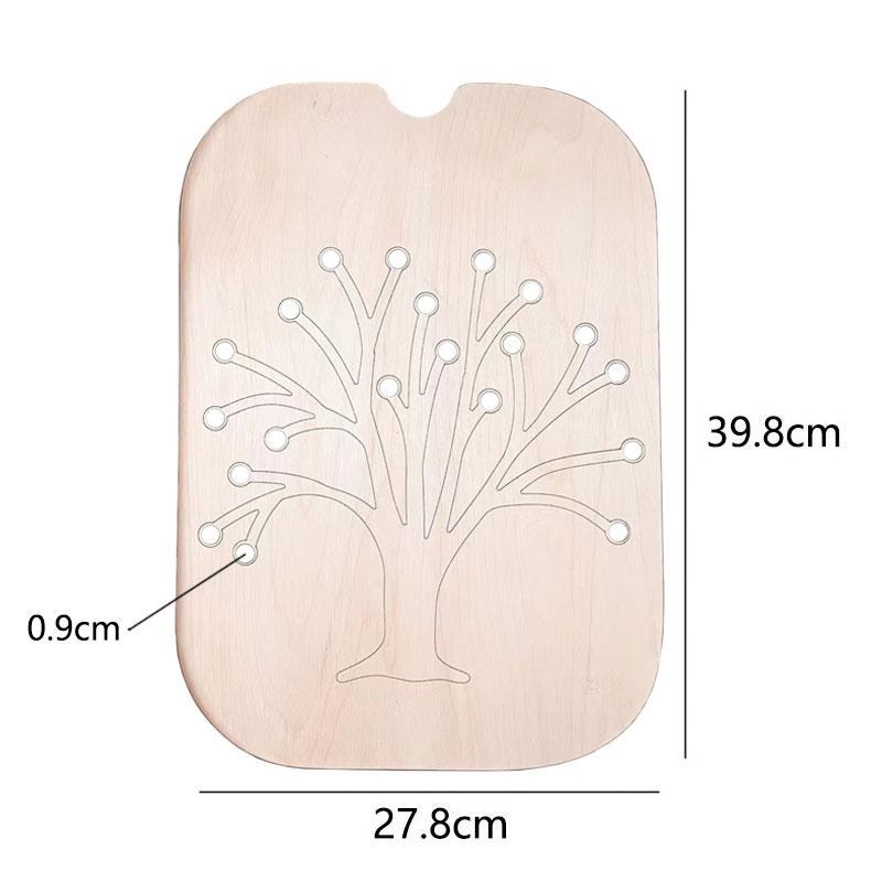 Montessori Sensory Bin Tools Table Game Wooden Tray Sorter Fine Motor Training Parish Color Matching Activity Games For Children