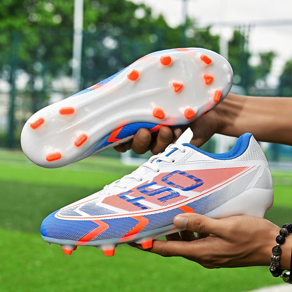 Manufacturer Spot Low-top New Football Shoes Men and Women Teenagers Long Broken Nails Professional Game Football Shoes