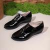 Women Sneakers Breathable Round Toe Trend Sneakers Women New Patent Leather Shoes Wedding Shoes Women Zapatos De Mujer