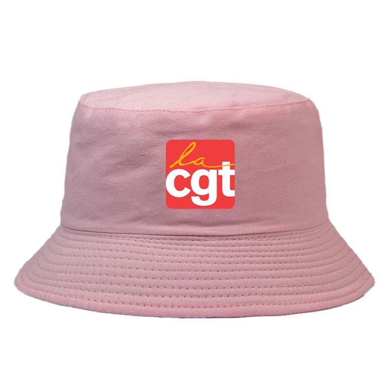 France CGT Reversible Bucket Hats Girl Boy Sun UPF50+ Cotton Summer Hat Men Women Confédération Générale Du Travail Panama Hat