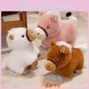 Cute Plush Pony Stuffed Animal With Pp Cotton For Kids Birthday Gift