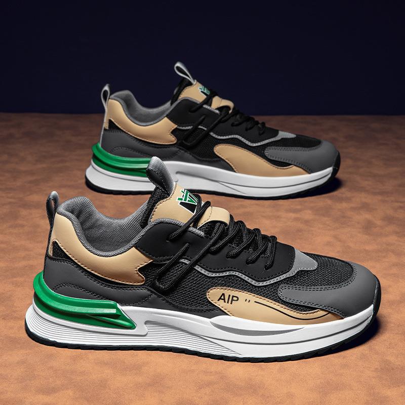 

Весенние дышащие тонкие повседневные туфли мужские сетчатые спортивные туфли 44