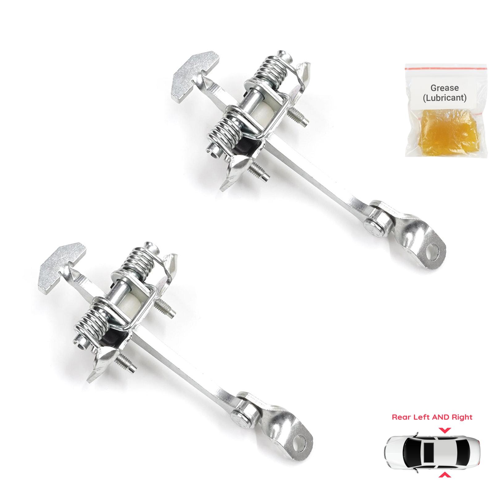 

BDP786-1 2 Pieces Rear Door Hinge Stop Check Strap Limiter 9181K0 for Peugeot 307 4/5-Door