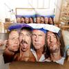 Cool Rock Band Red Hot Chili Peppers Bedding Set Duvet Cover + 2 Pillowcases Trendy Band Graphic Bed Linens