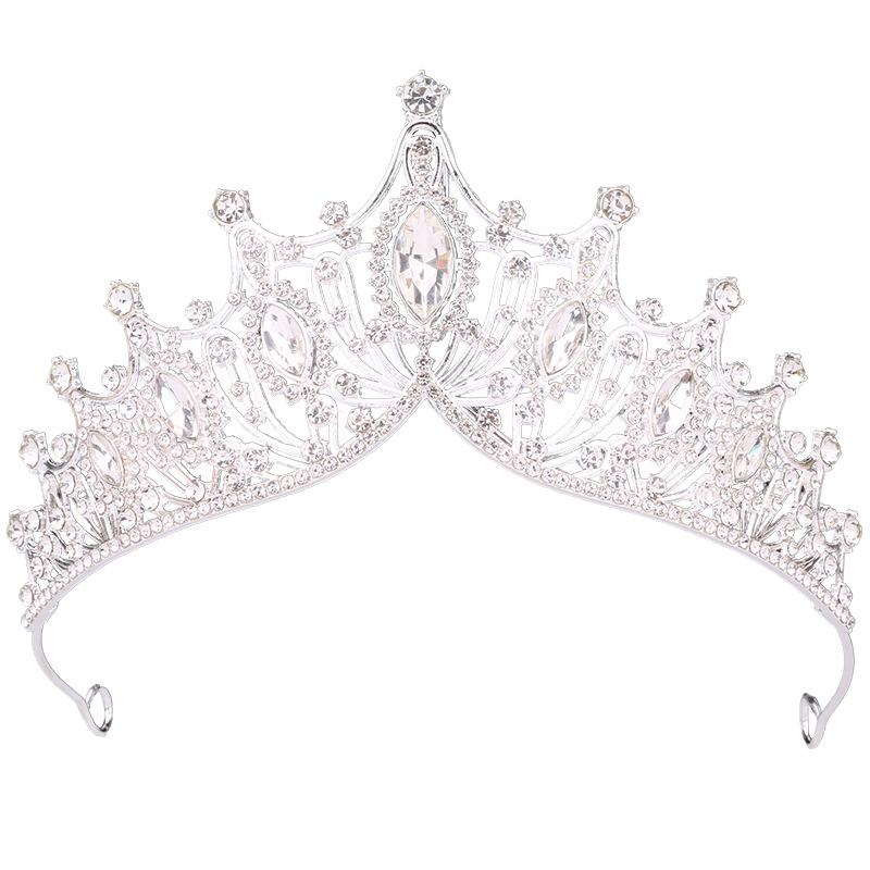 

Детская корона принцессы со стразами, ободок для волос для дней рождения и выступлений