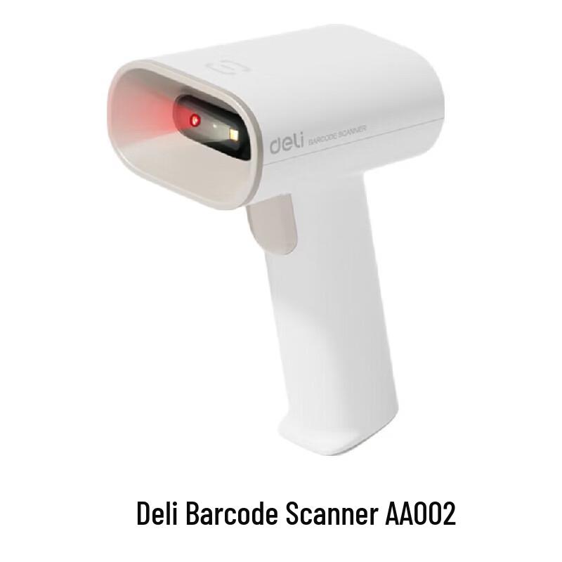 Deli AA002 2D Wired Barcode Scanner