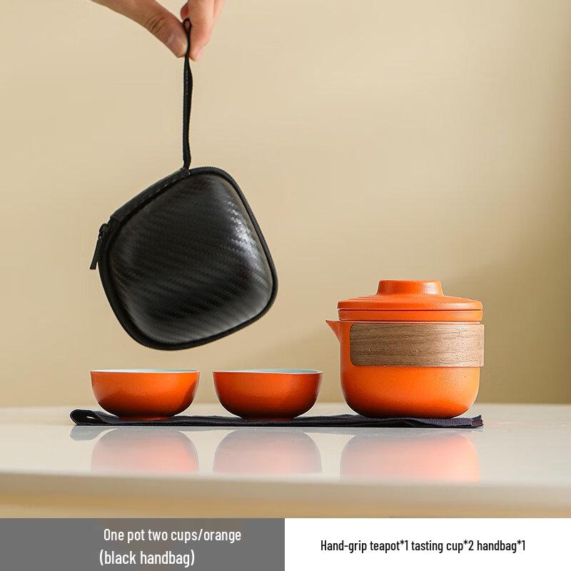 

Zhi Shi Portable Dehua Ceramic Tea Set