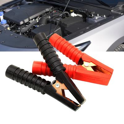 2Pcs Insulated Clip Heavy Duty Anti-corrosive Reliable 200A Car Battery Electric Lead Clip