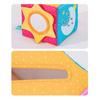 Baby Sensory Tissue Box Toy Crinkle Sound Soft Pull & Play Cube