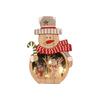Beautiful Wooden Santa/Snowman Christmas Ornament Lighting Artificial Furnishing