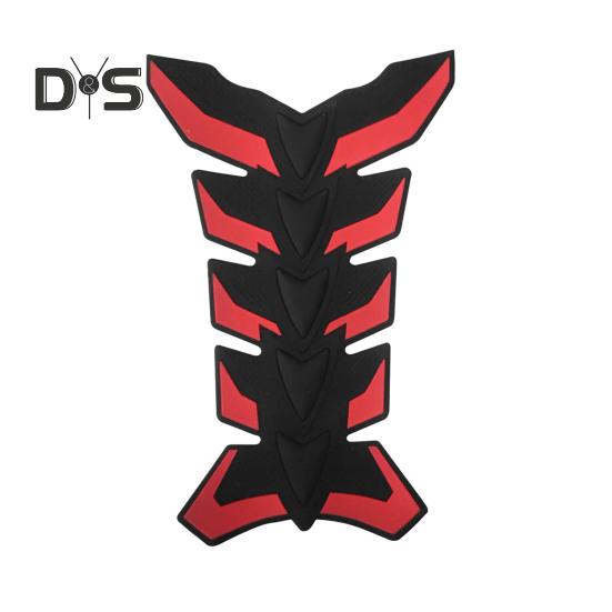 

Универсальная 3D наклейка на бензобак мотоцикла, самоклеящаяся, сильная липкость, водостойкая съемная защитная наклейка для топливного бака, накладка красный