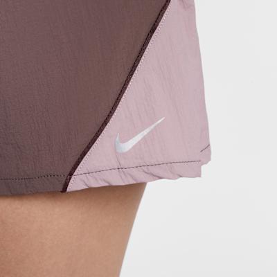 Women's Shorts Nike Running Shorts Women's Tattoo/Light Purple Or/Burgundy Moderate