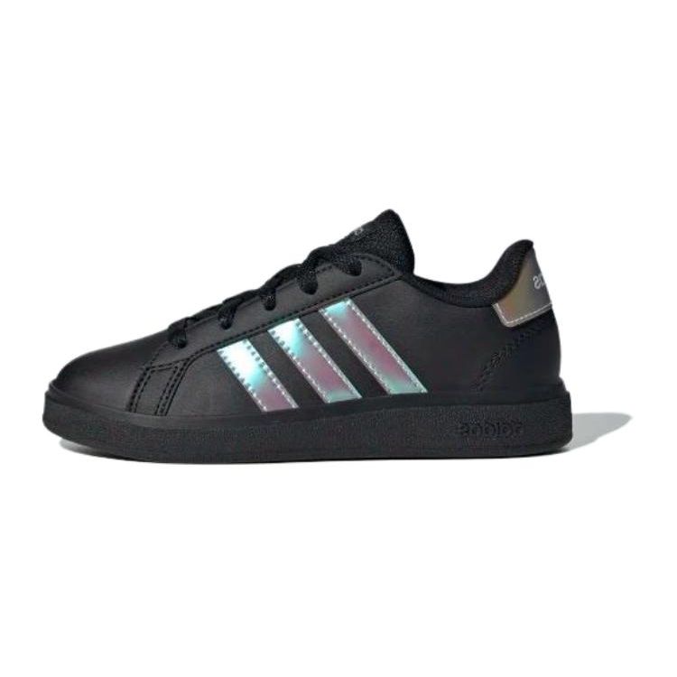 Adidas Neo Grand Court 2.0 Shock Absorbing Durable Low-Top Kids Skate Shoes Kids Skate Shoes Black HQ4482