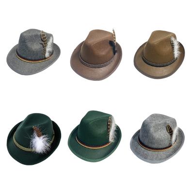Outdoor Herren Derbyhut Halloween Fedora Hut Teenager Schöner Festival Sonnenschutzhut