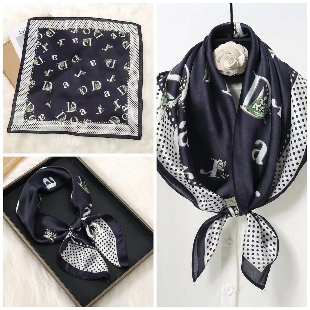 Eleganti Foulard di Seta da Donna Con Centinaia di Camicie, Assistenti di Volo, Decorazione Professionale, Protezione del Collo, Foulard, 70 Foulard Quadrati Piccoli.