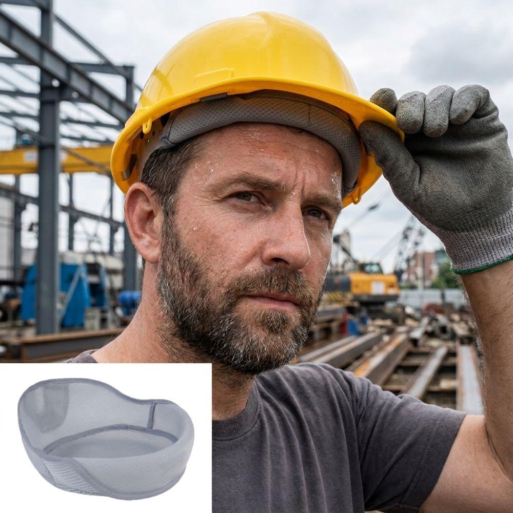 Moisture-wicking Summer Safety Helmet Liner Construction Helmet Insert Shock Absorbing Helmet