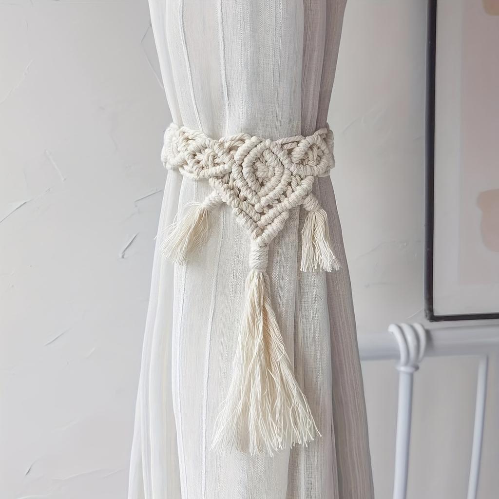1pc Bohemian Curtain Tie, Can Be Used for Balcony, Bedroom, Living Room Decoration Curtain