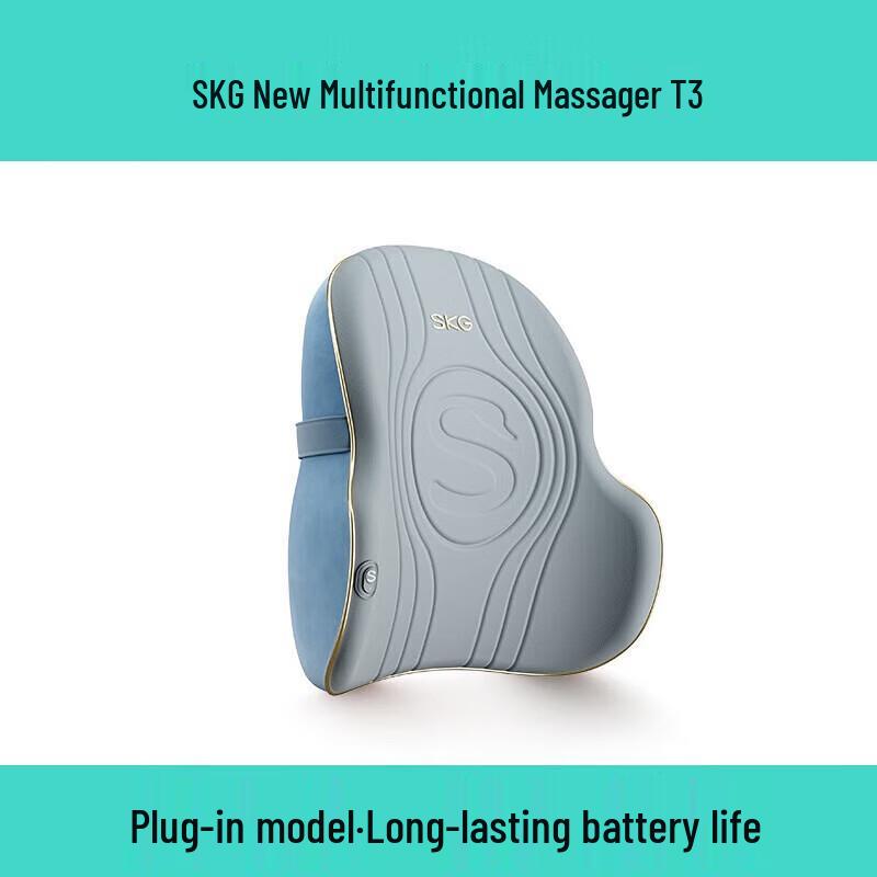 SKG T3 Lumbar Massager Pillow with Heat