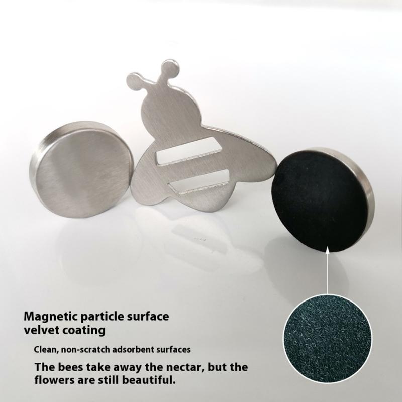 8PCS Strong Windproof Tablecloth Weights Holder Rustproofs Steel Decorative Insect Design For Picnics Gardens Party