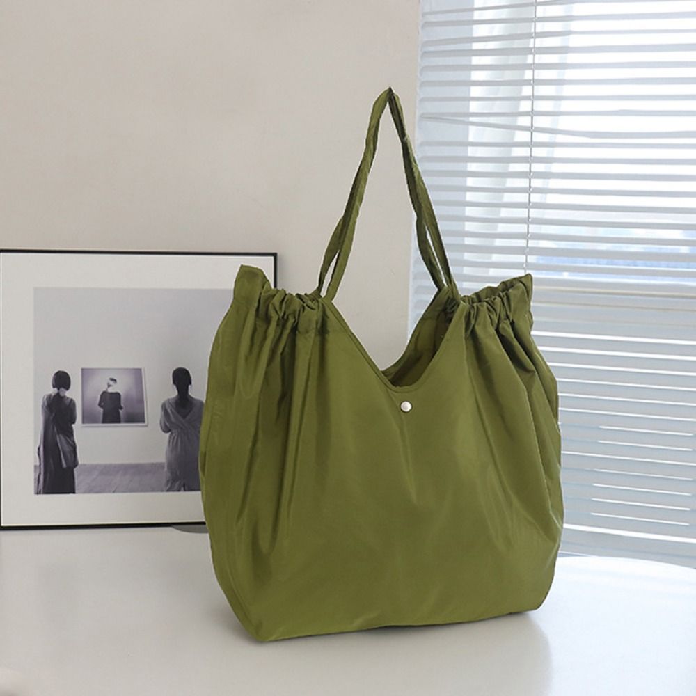 

Складная эко-сумка большой вместимости, наплечная сумка, сумка для хранения продуктов, складная сумка для покупок, шопинг зелёный