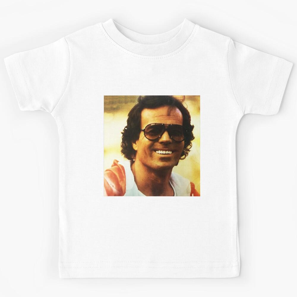 Day Gift for Special Julio Iglesias Retro Wave Kids T-Shirt 150