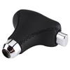 Hand Stitched PU Leather Gear Shift Knob Cover Universal Fit for Automatic Car Black