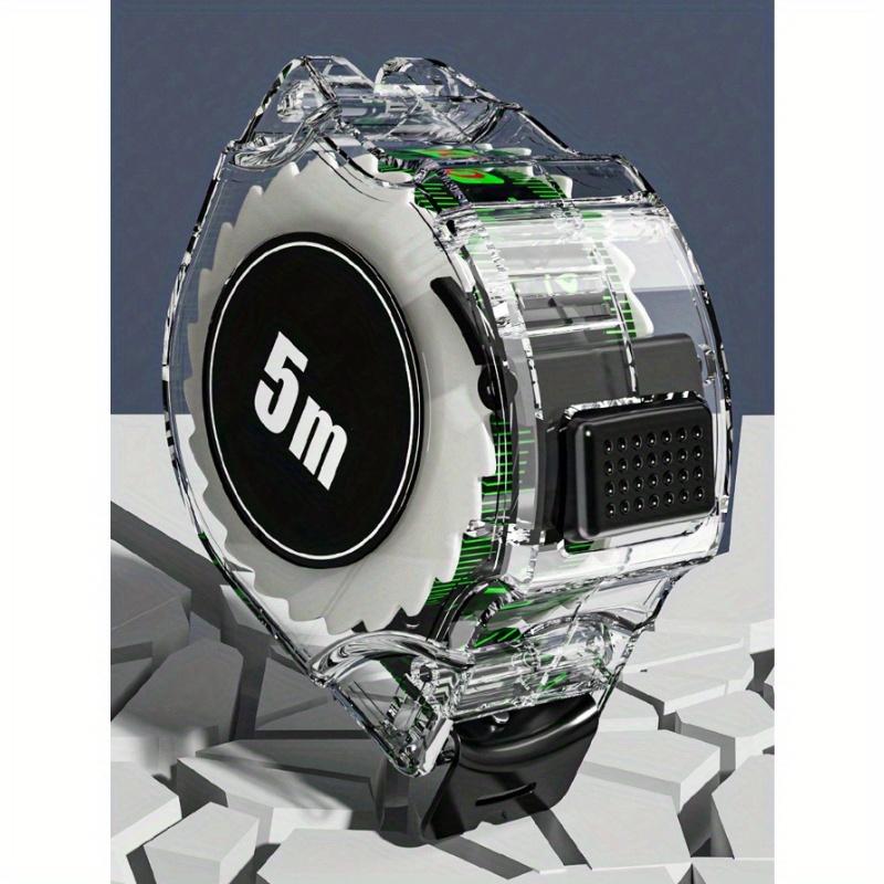 Self Locking Fluorescent Steel Tape Measure HighPrecision Ruler Measuring Tool Widened Meter Ruler