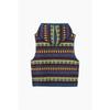 Benetton Jacquard Toggle Knit Vest Bakvf2561
