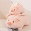 Nice Kawaii Angel Pig Plush Toy Cartoon Stuffed Animals Plushies Doll Anime Soft Toys For Girls Birthday Christmas Gift