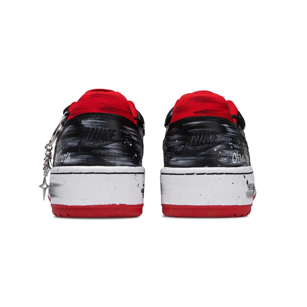 Nike Full Force Starry Wand Thermal Waterproof Thermal Waterproof Low top Skateboard Shoes Men's Black Red FB1362-006(Team73-)
