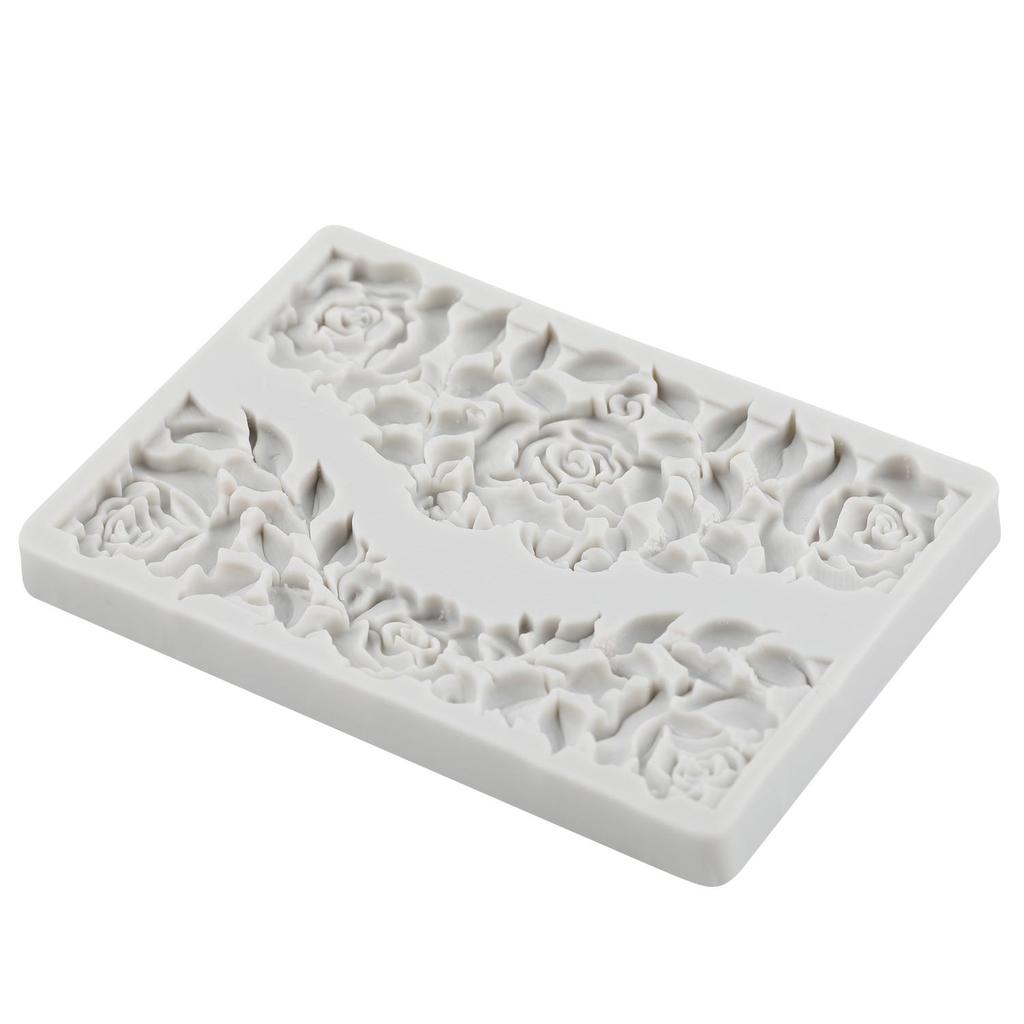 Rose Flower Silicone Mold Rose Fondant Molds Cake Decorating Tools Cupcake Topper Candy Resin Clay Chocolate Gumpaste Mold