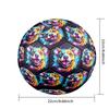 1pc Colorful Dog Art Size 5 Soccer Ball Professional Match Training Football Indoor &Outdoor Sports Ball Lightweight Durable C6583