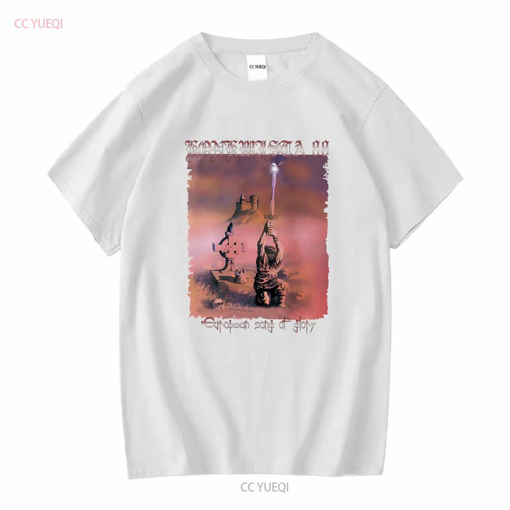 Nové Evropské tričko slávy KONKWISTA 88 Klasické tričko Muž Žena S 5XL dlouhý nebo krátký rukáv vintage Prané Prodyšné Stylové