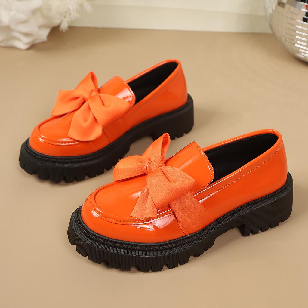 Spring Autumn Women's Shoes - Thick Heels and Thick Soles - Retro Single Shoes