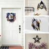 Yousheng American Bald Eagle Wall Decal Patriotic Eagle Crack Truck Decal Removable Waterproof Bumper Sticker for Cars Vehicles Trucks Laptops Windows