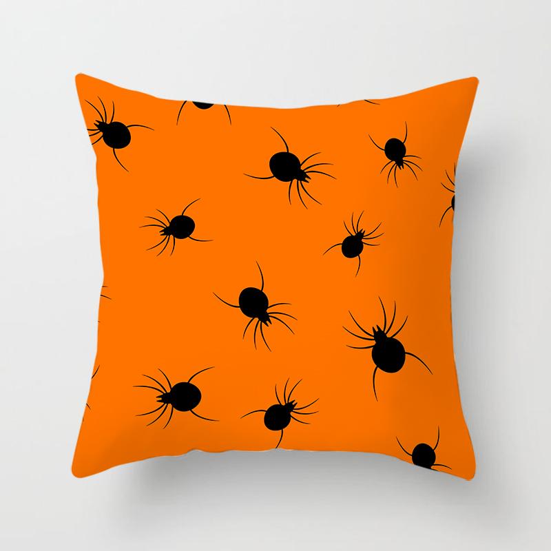 Buchstaben Wurfkissenbezug Halloween-Thema    Sofa Stuhl Bett Kissen  Heimdeko