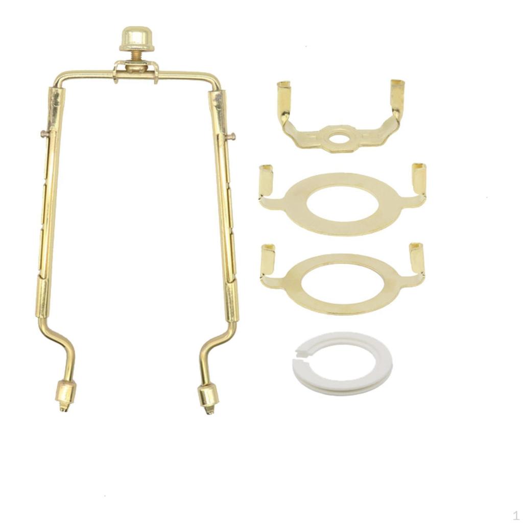 Adjustable Lamp Shade Harp Bracket Holder Repair Components