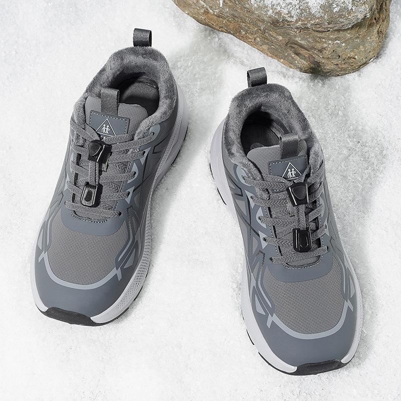 

Men s and women s soft elastic winter warm cold padded snow boots thick-soled non-slip wear outdoor leisure sports mountaineering cotton boots 44