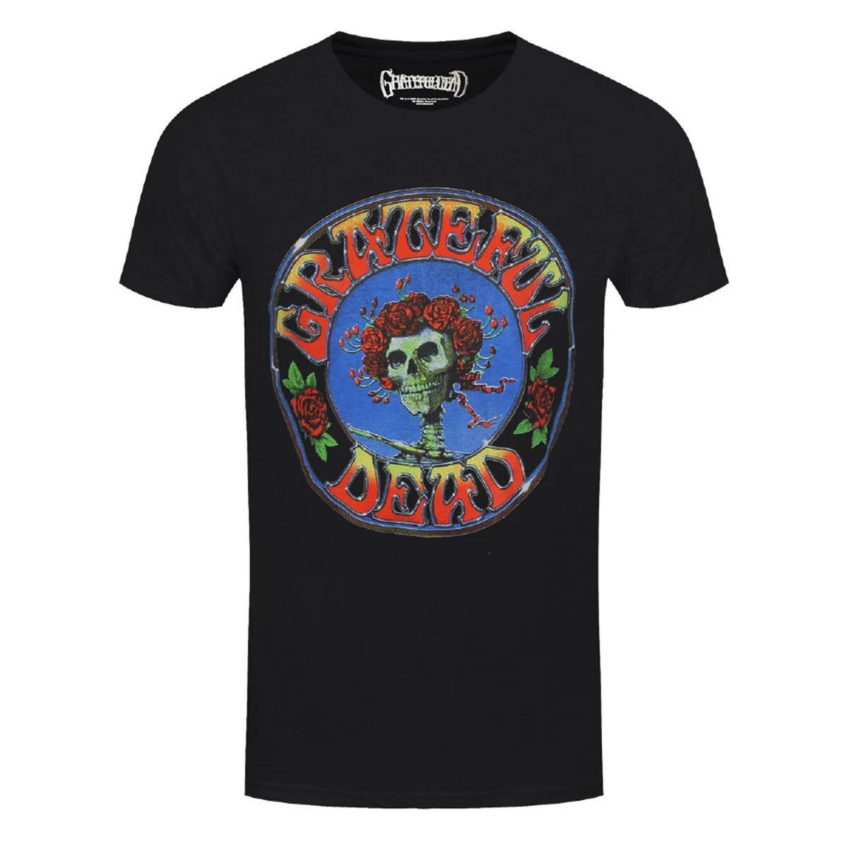 Футболка Grateful Dead Bertha Circle Band Официальная Новая Черная XL