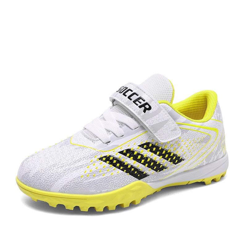 Summer new breathable children's Velcro football shoes men's and women's sports shoes students non-slip broken nail training shoes