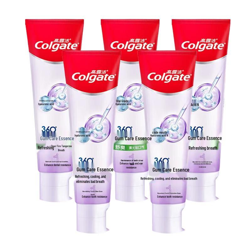 Colgate 360 Gum Care & Fresh Breath Toothpaste (5-Pack)