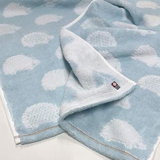Imabari Towel Brand Certified Hedgehog Face Cotton Set 3 34x80cm (Set Colors)