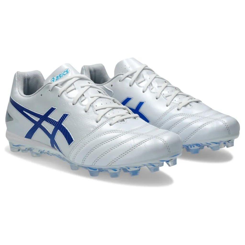 Asics Ds Light Pro Rundzehen Schnürschuh Ag (Gummi Kurzer Stollen) Fußballschuhe Unisex Fußballschuhe Weiß Blau 1103A096-100