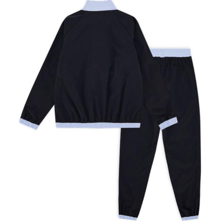 Jordan Casual Sports Suit Fashion Soft Versatile Kids Suit Black IB9308-010
