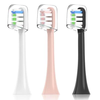 Tannbørstehoder for SOOCAS X3 X1 X5 tannbørste, erstatning for Xiaomi SOOCAS X3 tannbørstehoder med beskyttelsesdeksler