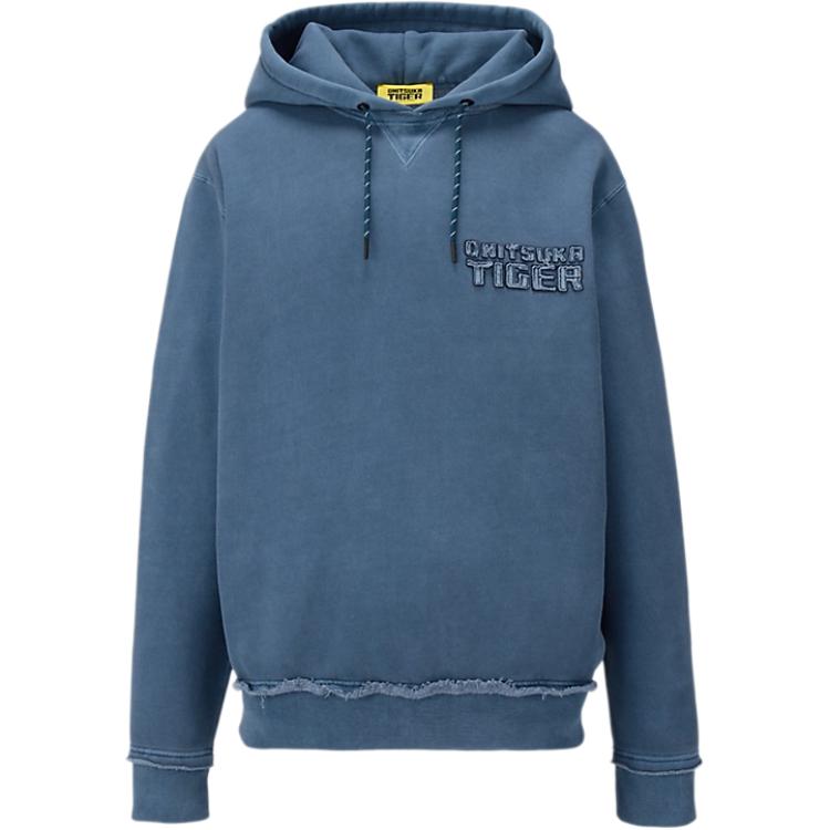 Onitsuka Tiger Solid Color Hooded Long Sleeve Sweatshirt Men sweatshirt 2181B022-400 M 30620₽