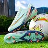 Büyük beden futbol ayakkabıları tf kırık çivili yapay çim AG çivili erkek ve kız gençler öğrenciler spor antrenman ayakkabıları