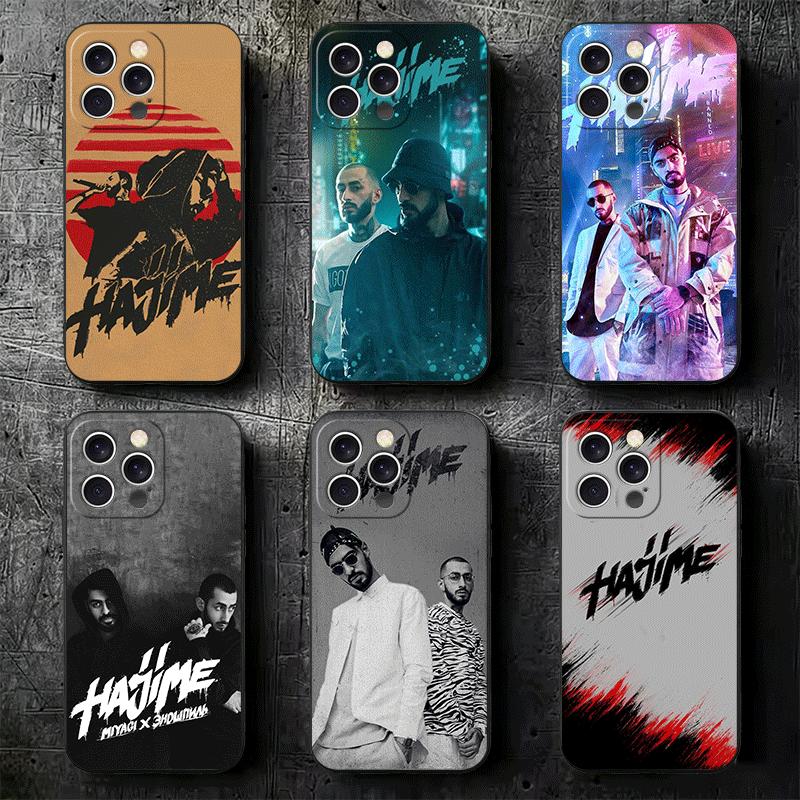 Hajime MiyaGi Andy Panda Soft Phone Case for iPhone 16 16E 17 Air 15 Pro Max 14 Plus 13 Mini 11 12 7 Black Cover Back Shell